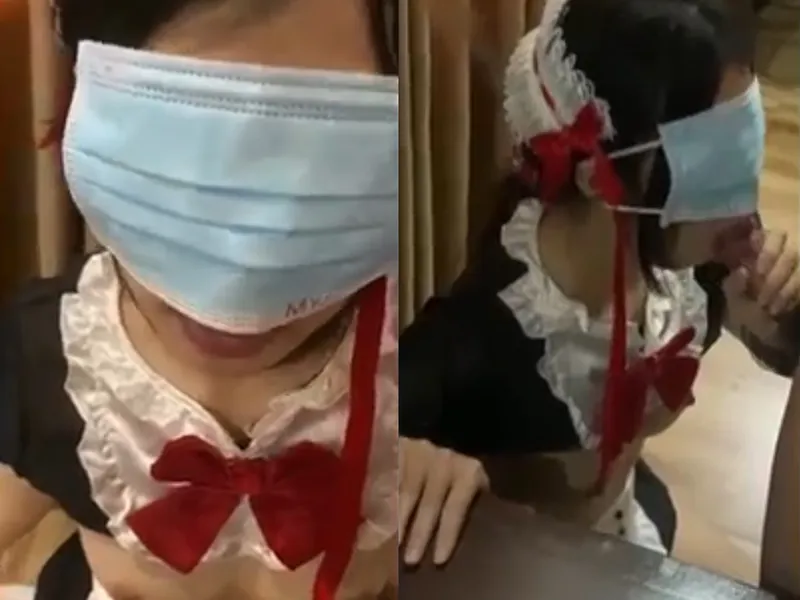 Cô bạn gái việt dâm cosplay nô lệ tình dục mút mút con dương vật điêu luyện